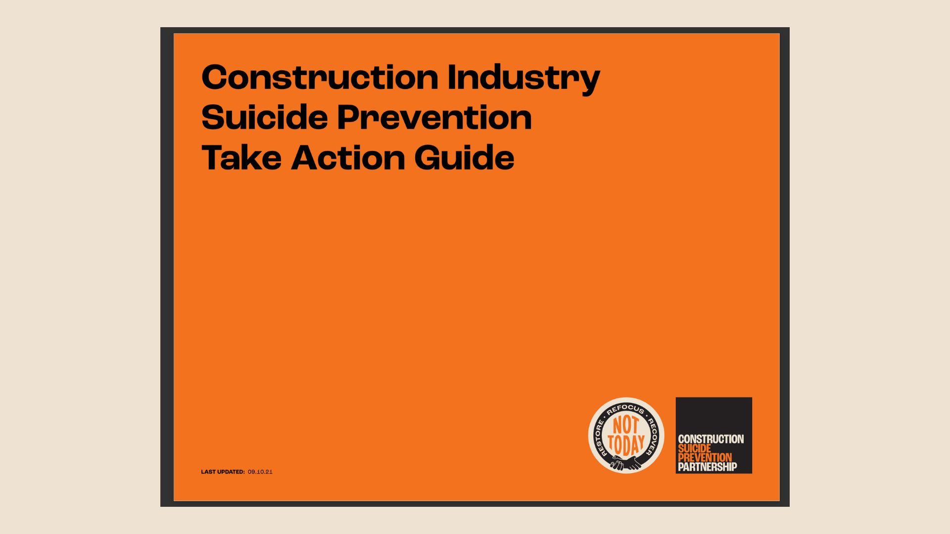 Building Space for Suicide Prevention – Construction Suicide Prevention ...