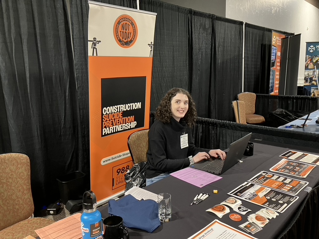 Table at the Central Oregon Safety and Health Conference